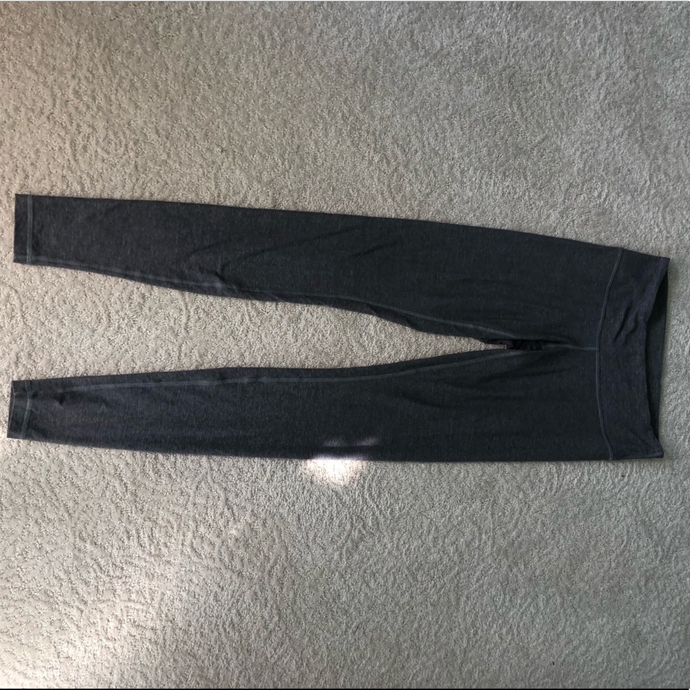 gray lulu lemon full length leggings